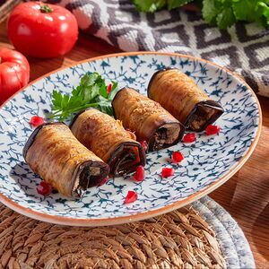 Баклажаны с орехами по-грузински