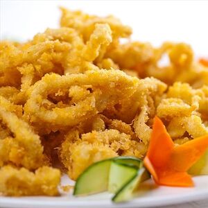 Кальмар жареный в панировке