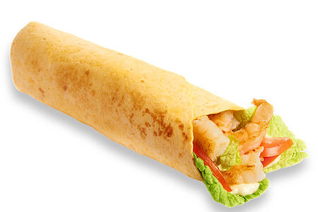 Цезарь ролл с креветками