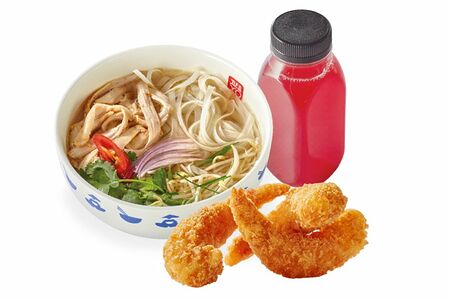 Комбо №2: Суп на выбор, Том Там (3 шт.), Морс