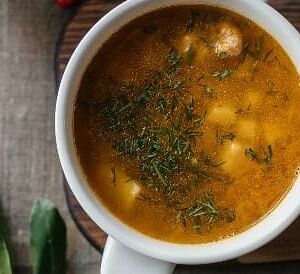 Суп с фрикадельками