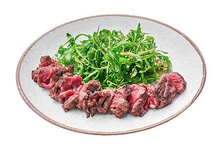 Стейк от шефа с трюфельным соусом