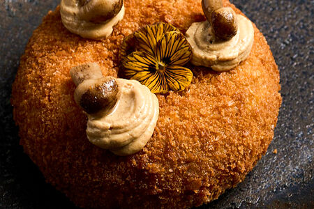 Грибной пончик