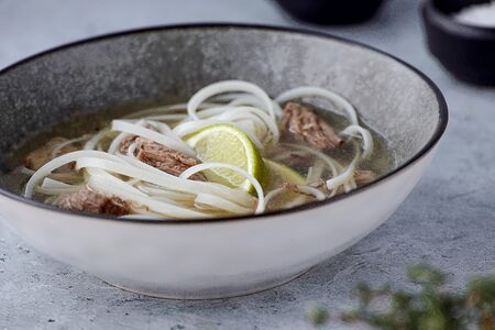 Говяжий суп с нотками Фо-бо