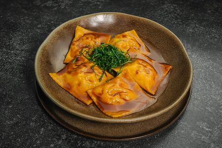 Равиоли Груша и горгондзола