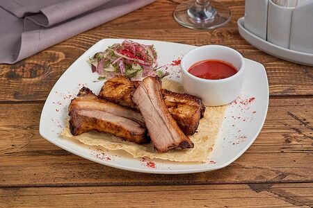 Шашлык из свиных ребрышек