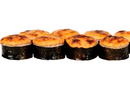 Запеченный ролл с тунцом в нори