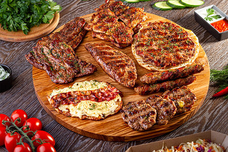 Микс-гриль на четверых