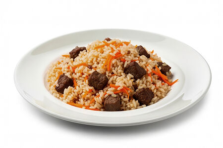 Плов с мясом 