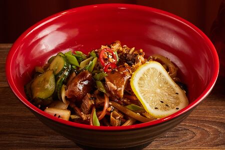 Лапша с курицей