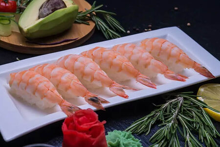 Суши сет креветка