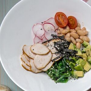 Поке с курицей