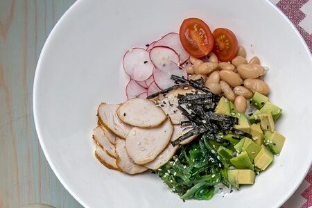 Поке с курицей