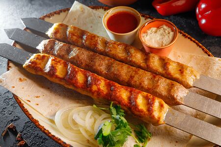 Люля кебаб из филе куриного бедра