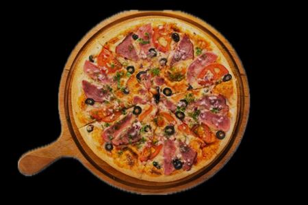 Пицца Де люкс на традиционном тесте