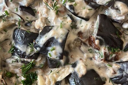 Баклажаны в соусе 