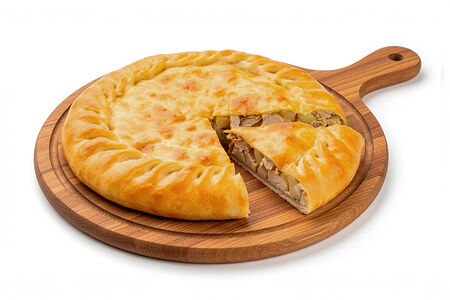 Чуду Слоеное Картофель с курицей