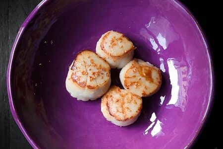 Гребешки из печи