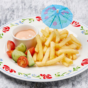 Картофель фри с пикантным соусом