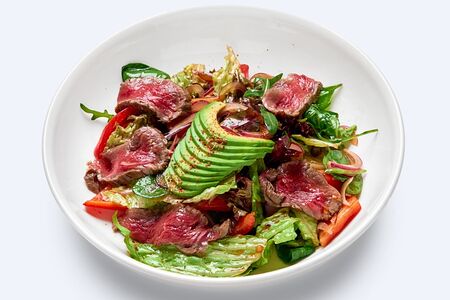 Салат с ростбифом