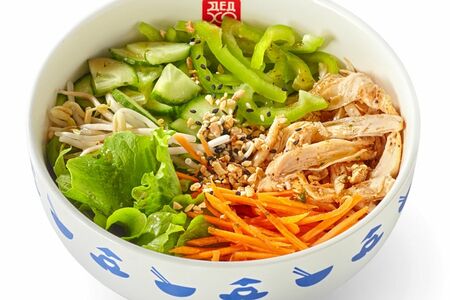 Салат по-Вьетнамски с курицей