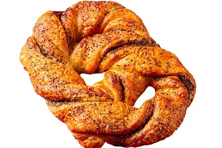 Крендель с маком