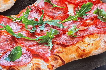 Римская пицца Карбонара