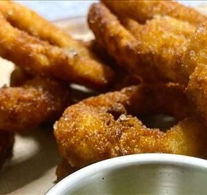 Луковые кольца в панировке