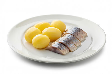 Селедка с картошкой