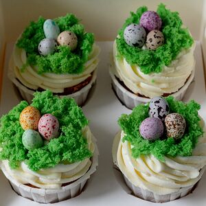 Капкейки на Пасху в подарок  