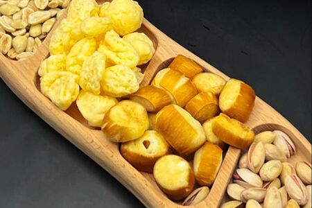 Пивной сет из сыра и орехов