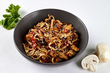 Курица в соусе Терияки с удоном