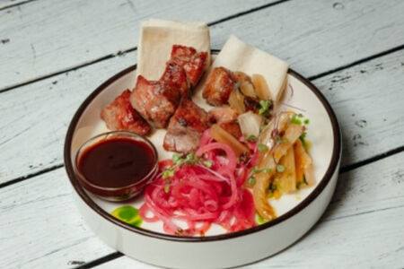 Шашлык из свиной шеи