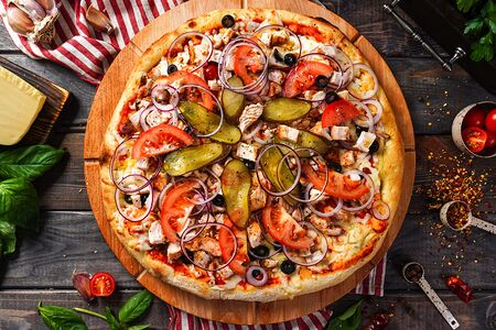 Пицца Шашлычная