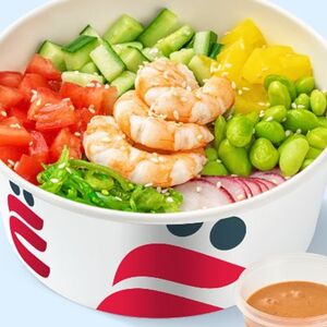 Поке с креветкой