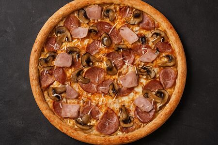 Пицца Буженина-шампиньоны