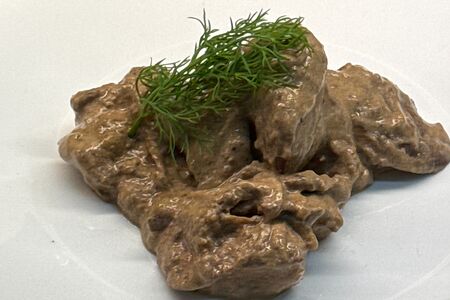 Печень куриная в сметане