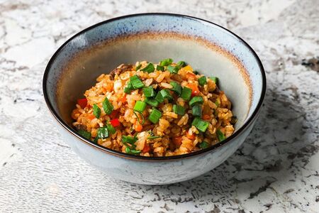 Тяхан с говядиной