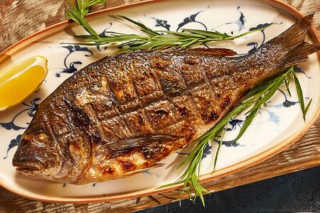 Дорадо на углях