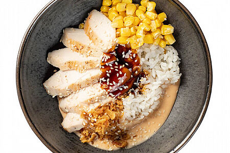 Райс боул с курицей