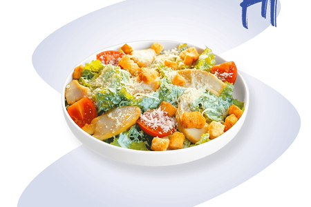 Салат цезарь