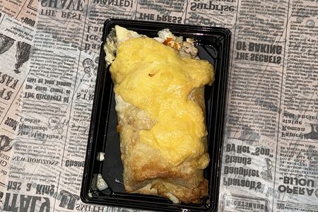 Курица в лаваше, запеченная в духовке