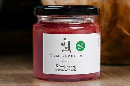 Конфитюр кизиловый 50гр