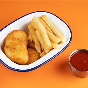 Наггетсы с картофелем фри