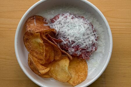 Тартар-стейк из говядины