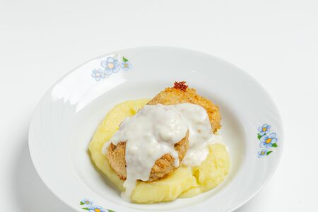 Котлеты с картофельным пюре