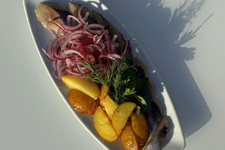 Сельдь с картофелем