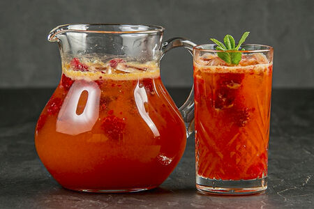 Лимонад Малина-Маракуйя