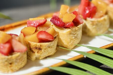 Сладкий ролл Карамельный