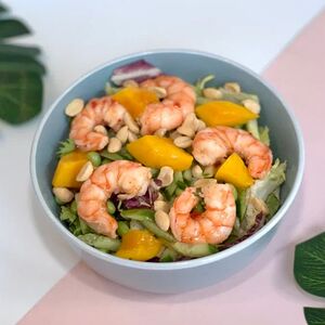 Боул с креветками